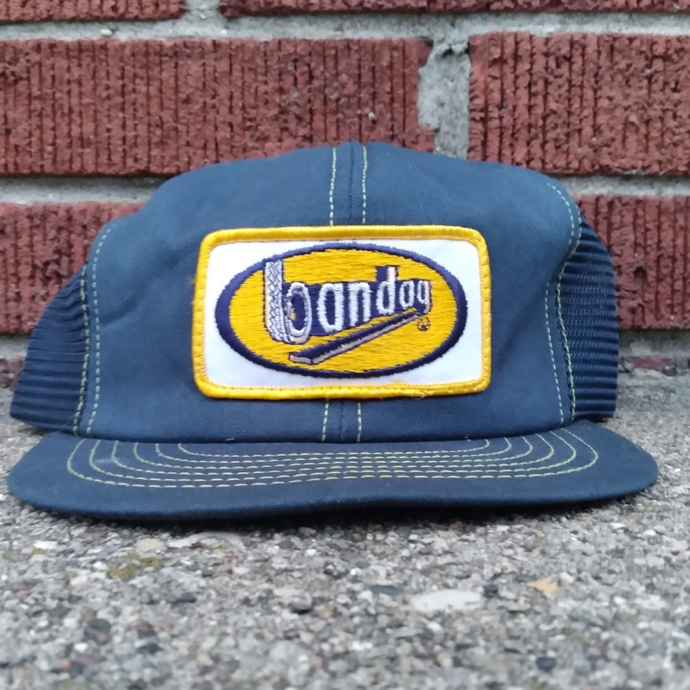 Vintage deadstock banday trucker hat